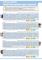 Vorschau - Arbeitsblätter - Aktuelle Ernährungstrends: vegan & vegetarisch! (Unterscheidung Omnivor, Flexetarier, Pescetarier, Vegetarier, Veganer, Zuordnung verschiedener Fallbeispiele, Gründe für eine pflanzliche Ernährung, Worauf achten gegen Nährstoffmangel?) - Seite 2