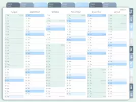 Vorschau - Lehrpläne/Lehrermaterial - Digitaler Schulplaner SJ 2024/25 - Kalender - Lehrkräfte - Seite 2