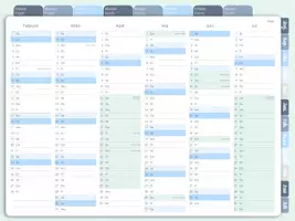 Vorschau - Lehrpläne/Lehrermaterial - Digitaler Schulplaner SJ 2024/25 - Kalender - Lehrkräfte - Seite 3