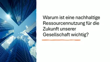 Vorschau - Präsentationen/Tafelbilder - Präsentation: Umweltschutz - Ressourcennutzung und nachhaltige Entwicklung - Seite 1