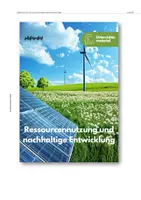 Vorschau - Unterrichtsreihen - Unterrichtsreihe: Ressourcennutzung und nachhaltige Entwicklung - Erdkunde Lehrplan - Seite 1