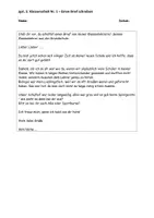 Vorschau - Arbeitsblätter - Klassenarbeiten Deutsch Klasse 5/6: Märchen, Fabeln, Tierbeschreibung - Seite 1