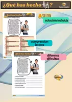 Vorschau - Stundenentwürfe - ¿Qué has hecho hoy? Pretérito Perfecto - Seite 1