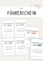 Vorschau - Anderer Materialtyp - Füllerführerschein - Deckblatt