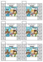 Vorschau - Mal- und Bastelvorlagen - Belohnungskarten - Belohnungssystem Grundschule - Lochkarte - Punch Cards - Hundeklasse - Seite 1