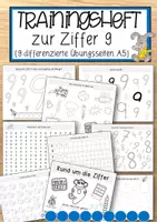 Vorschau - Anderer Materialtyp - Trainingsheft zur Ziffer 9 (9 differenzierte Übungsseiten A5) - Deckblatt