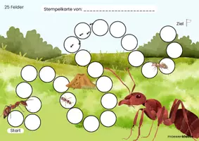 Vorschau - Anderer Materialtyp - Stempelkarten: Klassentier Ameise (Verstärkungs-/Belohnungssystem/Token) - Seite 2