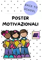anteprima - Poster - POSTER MOTIVAZIONALI- Decora la tua aula - Pagina di copertina