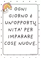 anteprima - Poster - POSTER MOTIVAZIONALI- Decora la tua aula - Pagina 1