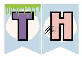 Vorschau - Poster - Monsterklasse Wimpelkette: Deutsch, Mathe, Englisch - Seite 2