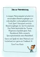 Vorschau - Arbeitsblätter - Materialpaket Leistungsbewertung Sport Grundschule - Seite 1