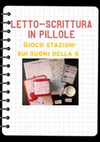 anteprima - Esercizi - Didattica a stazioni con i suoni della G - Pagina di copertina