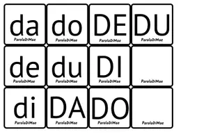anteprima - Flashcard - Sillabe ST. MAIUSCOLO e st. minuscolo - Pagina 3