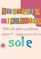 anteprima - Esercizi - Gioco Leggi, scrivi, trova st. minuscolo - Pagina di copertina