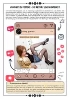 Vorschau - Arbeitsblätter - Drogen und Sucht - Alkohol - Alkoholmissbrauch - Fallbeispiele und Social Media mit Lösung (Klasse 8 9 10) - Deckblatt
