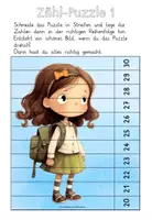 Vorschau - Stationenlernen - Zählen mit 30 Puzzles im ZR 100 - Seite 2