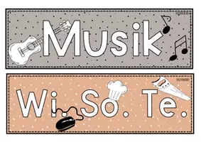 Vorschau - Poster - Boho: Tagestransparenz Sekundarstufe | Tagesplan & Fächerkarten für den Stundenplan - Seite 3