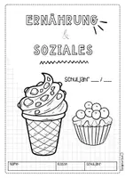 Vorschau - Arbeitsblätter - Deckblätter für die Schnellhefter - Ernährung & Soziales - Seite 2