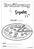 Vorschau - Arbeitsblätter - Deckblätter für die Schnellhefter - Ernährung & Soziales - Seite 3