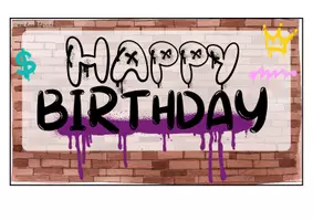 Vorschau - Poster - Geburtstagskalender Street Style (Graffiti) - Seite 1