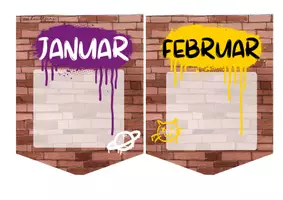 Vorschau - Poster - Geburtstagskalender Street Style (Graffiti) - Seite 2
