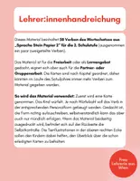 Vorschau - Spiele - Verbformen würfeln „Sprache Stein Papier 2“ - Seite 1