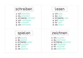 Vorschau - Spiele - Verbformen würfeln „Sprache Stein Papier 2“ - Seite 3