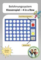 Vorschau - Spiele - Klassenspiel_4 in a Row_Belohnungssystem - Deckblatt