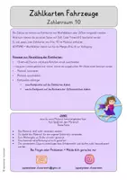 Vorschau - Fördermaterial/Inklusion - Zählkarten Schulsachen - Zahlenraum 10 - Seite 2