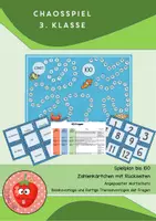 Vorschau - Spiele - Chaosspiel, Spiel zur Themenwiederholung für die 3. Klasse - Deckblatt