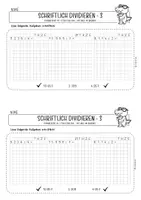Vorschau - Arbeitsblätter - Mathe-Häppchen: Schriftlich dividieren (verschiedene ZR) - Seite 3
