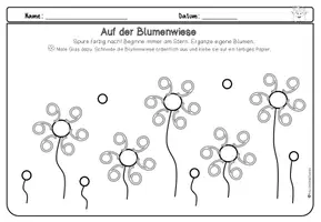 Vorschau - Arbeitsblätter - Ziffer 6 (Zahleneinführung) - Seite 1