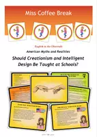 Vorschau - Aufgabenkarten - Evolutionary Theory or Genesis - Should Creationism and Intelligent Design Be Taught at Schools? (Panel Discussion / Role Play / Talkshow / Q1 Q2) - Deckblatt