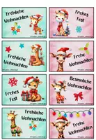 Vorschau - Mal- und Bastelvorlagen - Materialpaket für deine Giraffenklasse - Seite 1