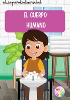 Vista previa - Unidades / Secuencias / Situaciones de Aprendizaje - CUADERNO ACTIVIDADES INFANTILES " EL CUERPO HUMANO" - Portada