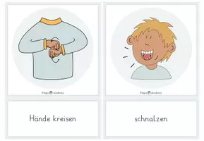 Vorschau - Bildkarten - Bodypercussion Bildkarten - Seite 1