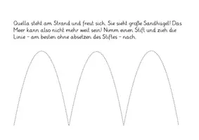 Vorschau - Arbeitsblätter - Feinmotorik_Übungsheft_Wellen - Seite 3