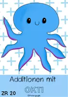 Vorschau - Interaktives Material - Additionen im Zahlenraum 20 (Interaktives PDF) - Deckblatt