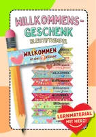 Vorschau - Anderer Materialtyp - Wimpel Bleistift Stifte Klasse 7 Stiftfähnchen SchulStart Schulanfang bleistiftfähnchen - Deckblatt