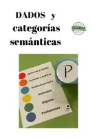 Vista previa - Juegos / Gamificación - DADOS y CATEGORÍAS SEMÁNTICAS - Portada