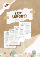 Vorschau - Anderer Materialtyp - Back to School - Checklisten für den Schulstart - Deckblatt