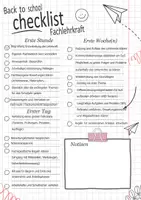 Vorschau - Anderer Materialtyp - Back to School - Checklisten für den Schulstart - Seite 2