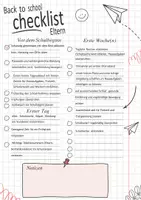Vorschau - Anderer Materialtyp - Back to School - Checklisten für den Schulstart - Seite 3