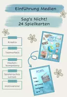 Vorschau - Spiele - Einführungsspiel Medien - Sag's nicht! - Deckblatt