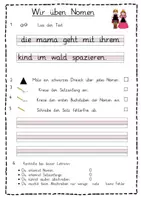 Vorschau - Arbeitsblätter - Wortartenmärchen: Wir üben Nomen - Seite 2