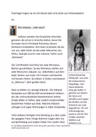 Vorschau - Arbeitsblätter - Einen Lesevortrag leistungsdifferenziert vorbereiten - Thema Indianer - Seite 1