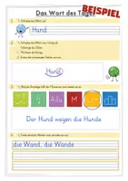 Vorschau - Arbeitsblätter - Das Wort des Tages / Wort der Woche - Seite 3