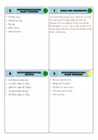 Vorschau - Arbeitsblätter - Wiederholung Deutsch: Klasse 5 (mit 44 Karten zu wichtigen Themen) - Seite 3
