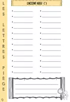Aperçu - Fiches - Mon répertoire des régularités orthographiques - Page 3