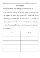 Vorschau - Arbeitsblätter - Sp/sp und St/st- Übungen - Seite 2